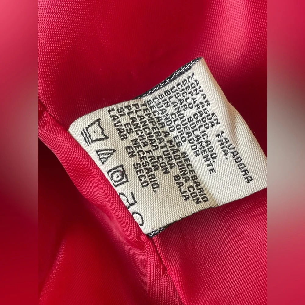 Jones New York Vibrant Red Trench Coat